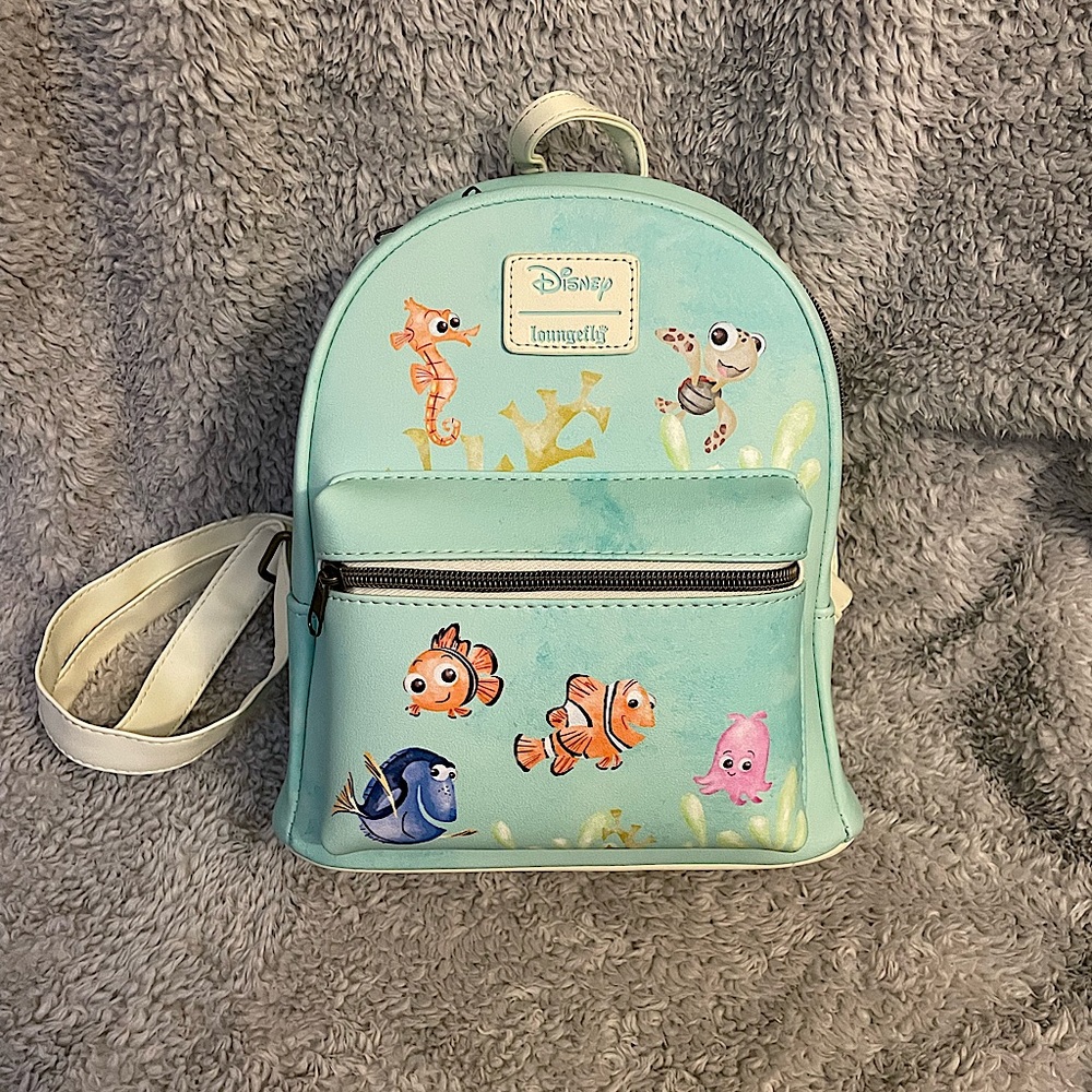 Like NEW Disney Finding Nemo Loungefly Mini Backpack 🐠